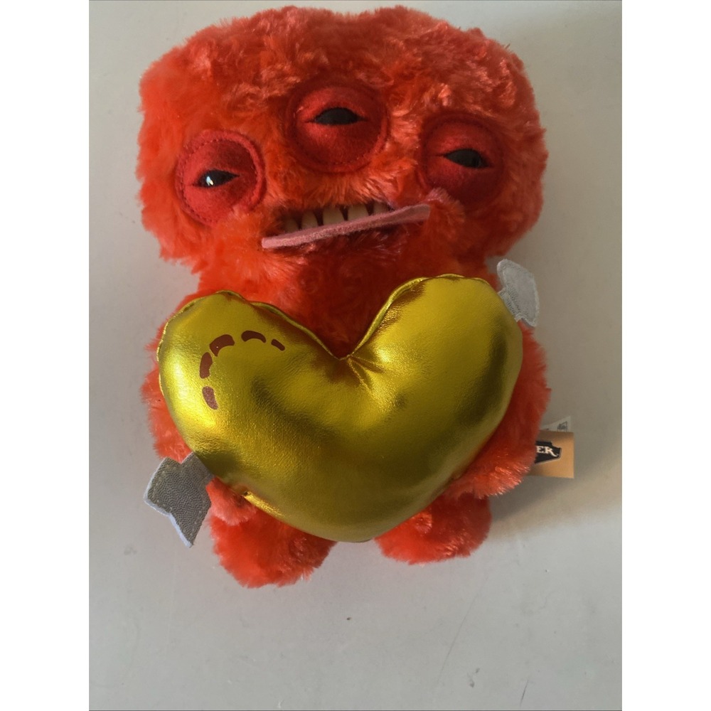 2026 Fuggler Love Fugg Series 2 Annoyed Alien Red Gold Heart Funny Ugly Monsters